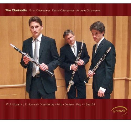 The Clarinotts Play W.a. Mozart, J.f. Humml, Druschetzky, Prinz, Denisov, Ploy, J. Strauß Ii