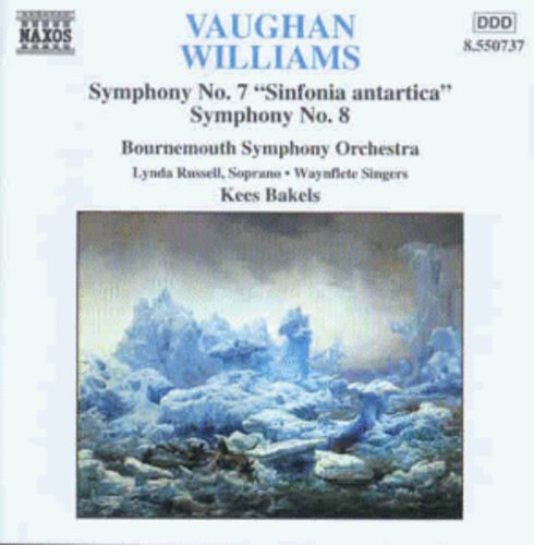 Vaughan Williams: Symphonies 7 & 8 / Bakels, Bournemouth So