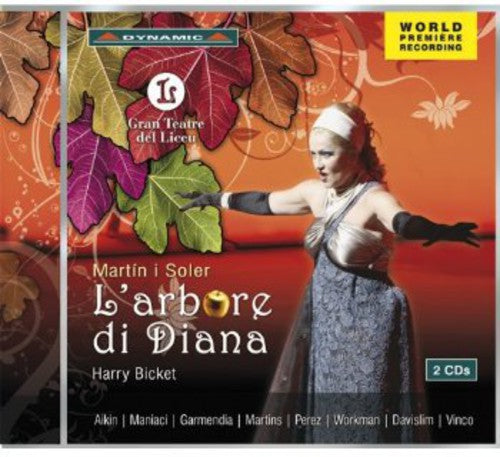 Martin I Soler: L'arbore Di Diana / Bicket, Aikin, Davislim, Maniaci, Workman, Perez