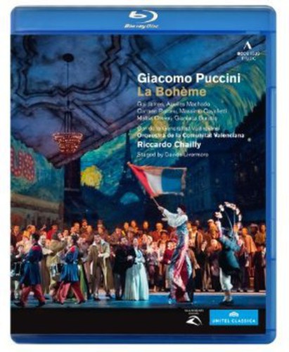 Puccini: La Boheme / Chailly, Livermore, James, Machado, Romeu [blu-ray]