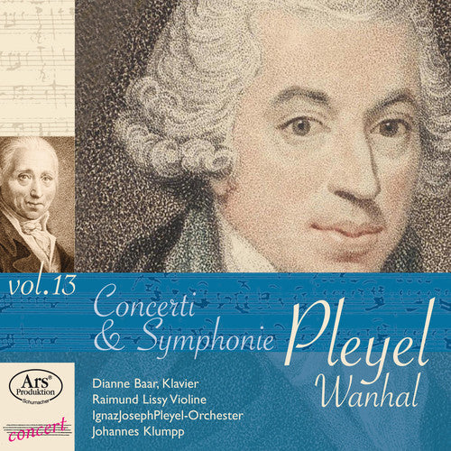 Pleyel, Wanhal, Vol. 13: Concerti & Symphonie