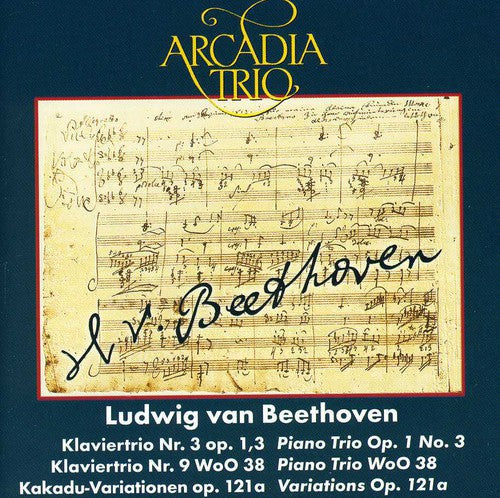 Beethoven, L. Van: Piano Trios - Op. 1, No. 3 and Woo 38 / V