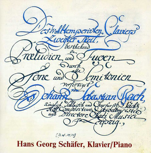 Bach: The Well-Tempered Clavier, Book 2, BWV 870-893
