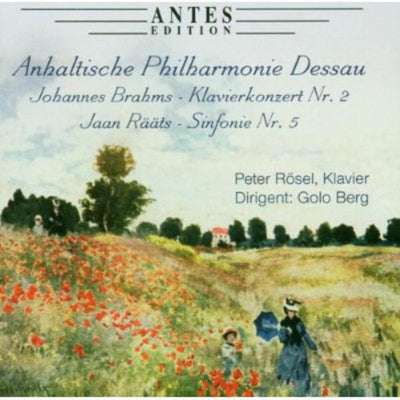 Brahms, J.: Piano Concerto No. 2 / Raats, J.: Symphony No. 5