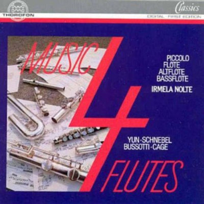 Flute Recital: Nolte, Irmela - YUN, I. / SCHNEBEL, D. / BUSS