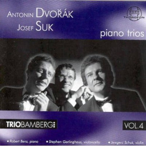 Suk, J.: Piano Trio, Op. 2 / Dvorak, A.: Piano Trio No. 3 (P