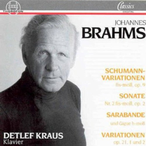 Brahms, J.: Variations - Opp. 9, 21 / Piano Sonata No. 2 / 2