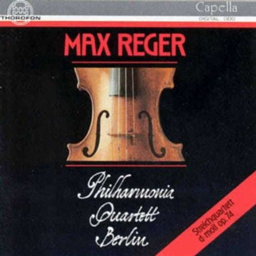 Reger, M.: String Quartet, Op. 74