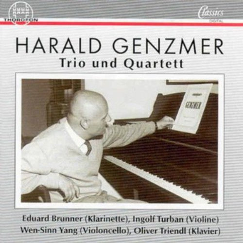 Genzmer, H.: Piano Trios Nos. 1 and 2 / Quartet for Clarinet