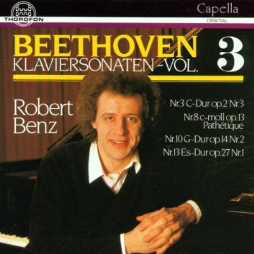 Beethoven, L. Van: Piano Sonatas, Vol. 3 - Nos. 3, 8, 10, 13