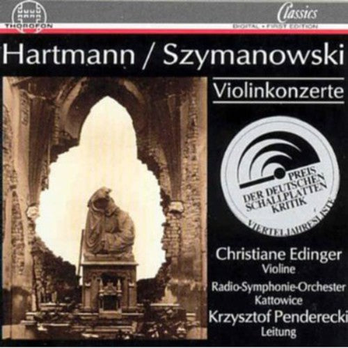 Hartmann, K.A.: Concerto Funebre / Szymanowski, K.: Violin C