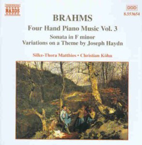 Brahms: Four-Hand Piano Music, Vol.  3