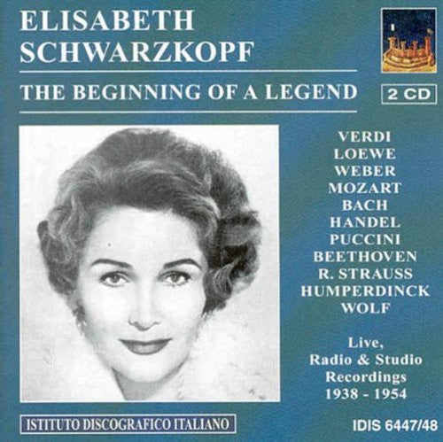 Vocal Recital: Schwarzkopf, Elisabeth - VERDI, G. / LOEWE, C