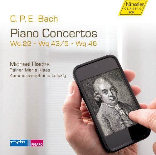 C. P. E. Bach: Piano Concertos / Rische, Klaas, Leipzig Chamber Symphony