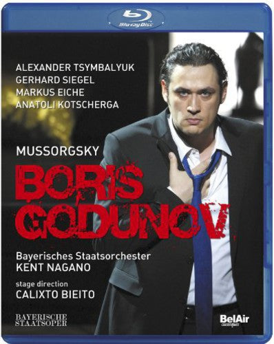 Mussorgsky:  Boris Godunov  / Nagano,  Tsymbalyuk, Sokolik, Nakamura, Grotzinger,   Siegel, Eiche [blu-ray]