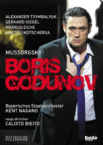 Mussorgsky:  Boris Godunov  / Nagano,  Tsymbalyuk, Sokolik, Nakamura, Grotzinger,   Siegel, Eiche