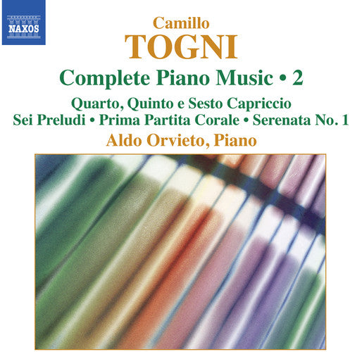 Togni: Complete Piano Music, Vol. 2 / Aldo Orvieto