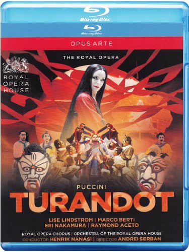 Puccini: Turandot / Nanasi, Berti, Nakamura, Lindstrom [blu-ray]