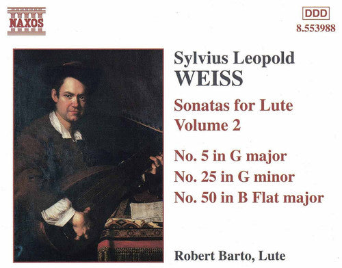 Weiss: Sonatas For Lute Vol 2 / Robert Barto