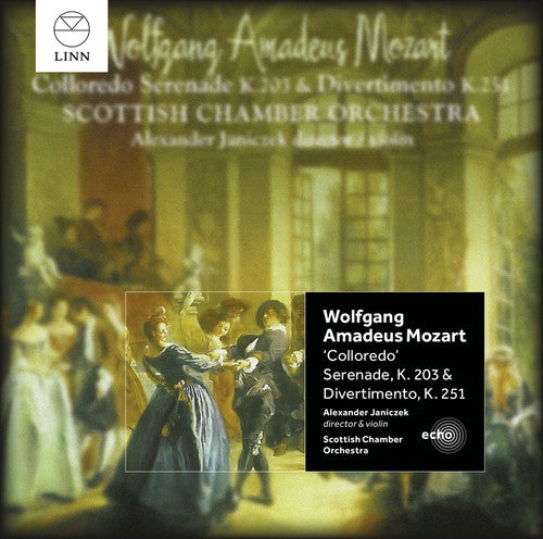 Mozart:  Serenade K 203, Divertimento K 251 / Janiczek , Scottish Chamber Orchestra