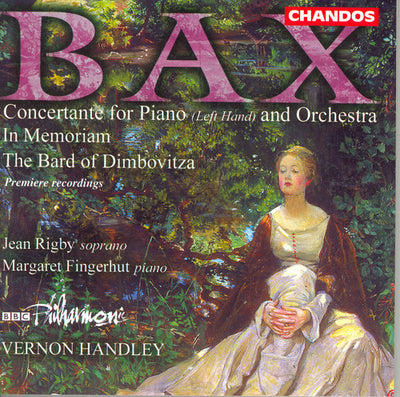 Bax: Concertante For Piano, Etc / Fingerhut, Rigby, Handley