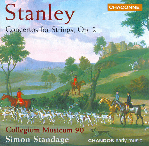 Stanley: Concertos For Strings Op 2 / Simon Standage, Et Al