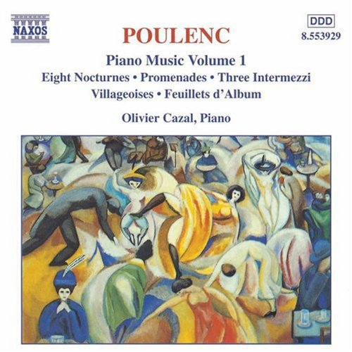 Poulenc: Piano Music Vol 1 / Olivier Cazal