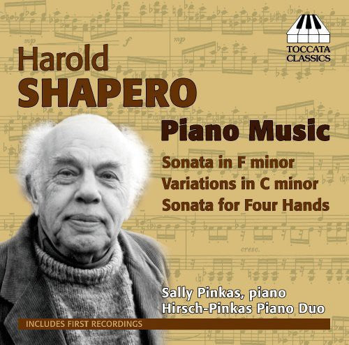 Shapero: Piano Music / Sally Pinkas