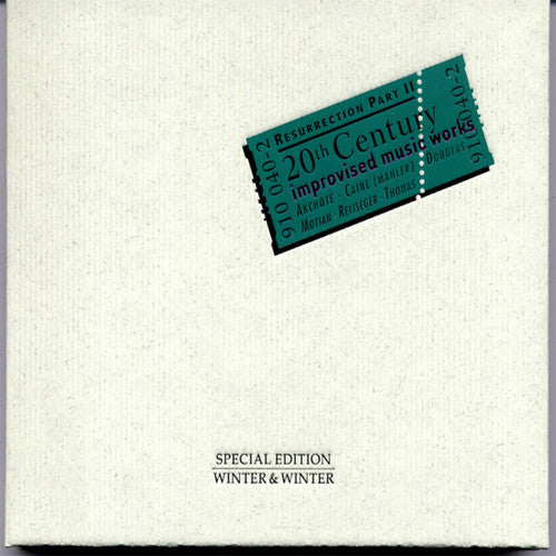 Resurrection, Pt. 2: 20th Century Improvised Music Works