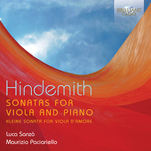 Hindemith: Sonatas for Violin and Piano; Kleine Sonata for Viola d'Amore / Sanzo, Paciariello