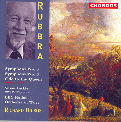 Rubbra: Symphonies No 5 & 8, Etc / Hickox, Bbc No Of Wales