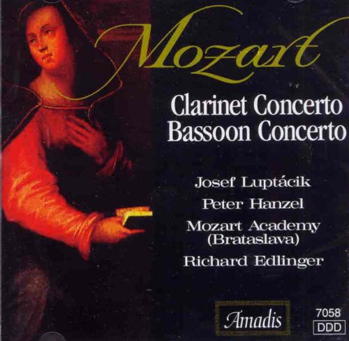 Mozart: Clarinet Concerto, Bassoon Concerto /Edlinger, Et Al