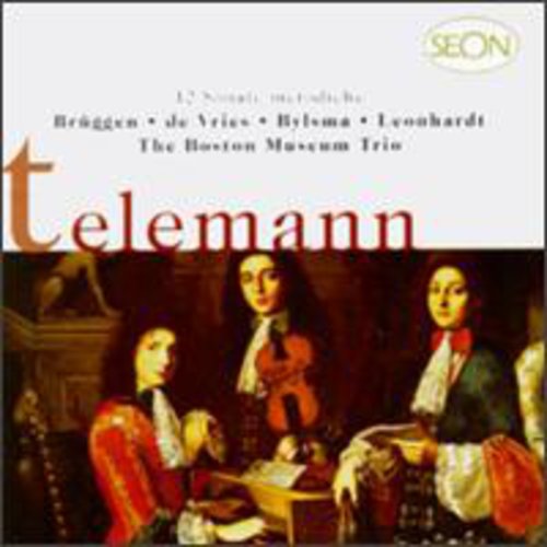 Telemann: 12 Sonate Metodiche / Leonhardt, Bylsma, De Vries, Bruggen