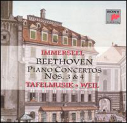 Beethoven: Piano Concertos No 3 & 4 / Immerseel, Weil