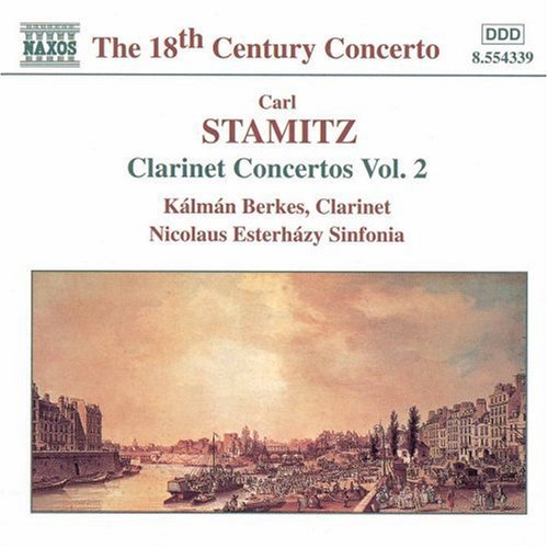 Stamitz: Clarinet Concertos Vol 2 / Kálmán Berkes, Et Al