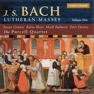 Bach: Lutheran Masses Vol 1 / Gritton, Blaze, Harvey, Et Al
