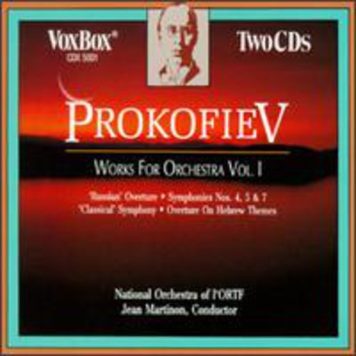 Prokofiev: Works For Orchestra Vol I / Jean Martinon