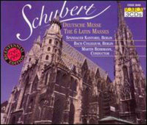 Schubert: Deutsche Messe and the 6 Latin Masses