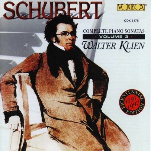Schubert: Complete Piano Sonatas Vol 3 / Walter Klien