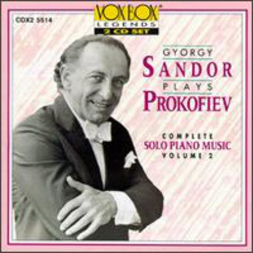 György Sándor Plays Prokofiev - Complete Piano Music Vol 2