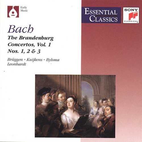 Bach: Brandenburg Concertos Vol 1 / Gustav Leonhardt, Et Al