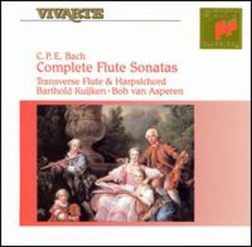 C.P.E. Bach: Flute Sonatas / Kuijken, Van Asperen