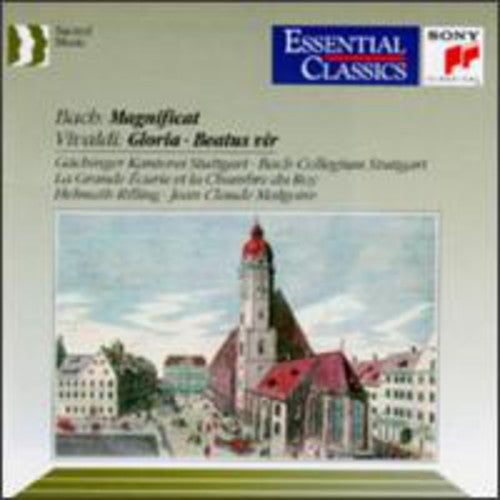 Bach: Magnificat; Vivaldi: Gloria, Beatus Vir / Rilling, Malgoire