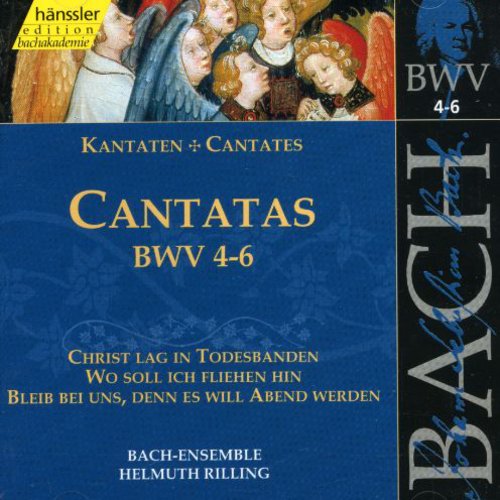 Edition Bachakademie Vol 2 - Cantatas Bwv 4-6 / Rilling