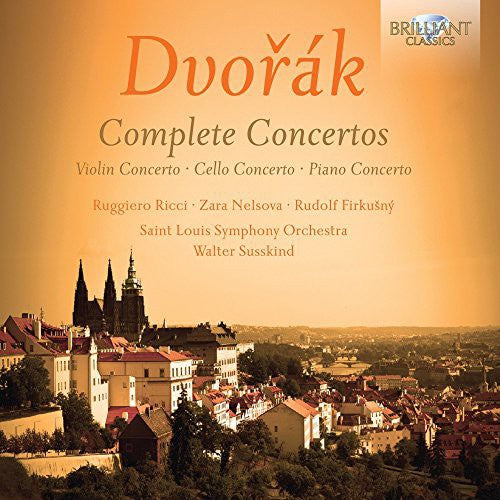 Dvorak: Complete Concertos / Susskind, Ricci, Nelsova, Firkusny