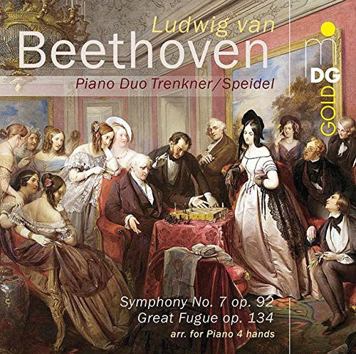 Beethoven: Symphony 7, Great Fugue / Piano Duo Trenkner  Speidel