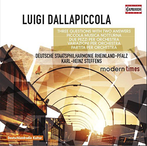 Dallapiccola: 3 Questions with 2 Answers; Piccola Musica Notturna etc.