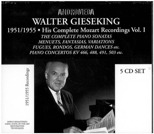 Mozart Recordings Vol 1 / Walter Gieseking