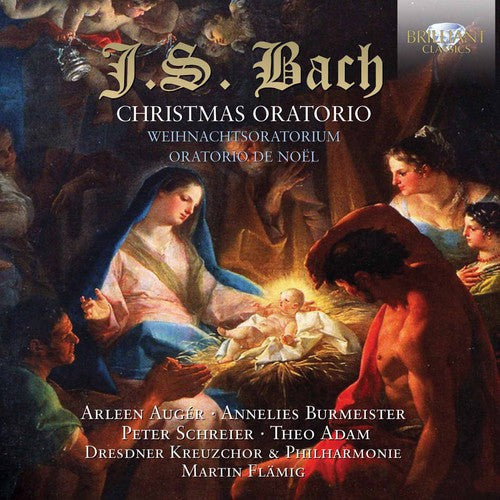 Bach: Christmas Oratorio / Auger, Burmeister, Schreier, Adam, Flamig