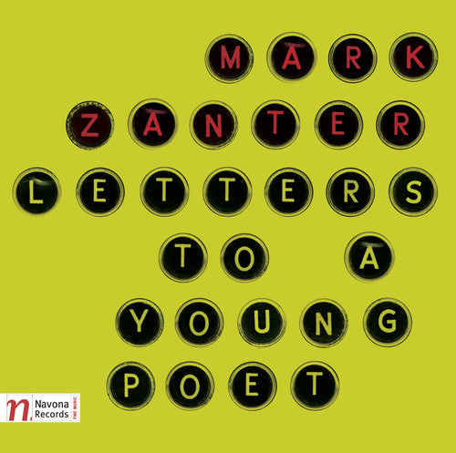 Mark Zanter: Letters to a Young Poet